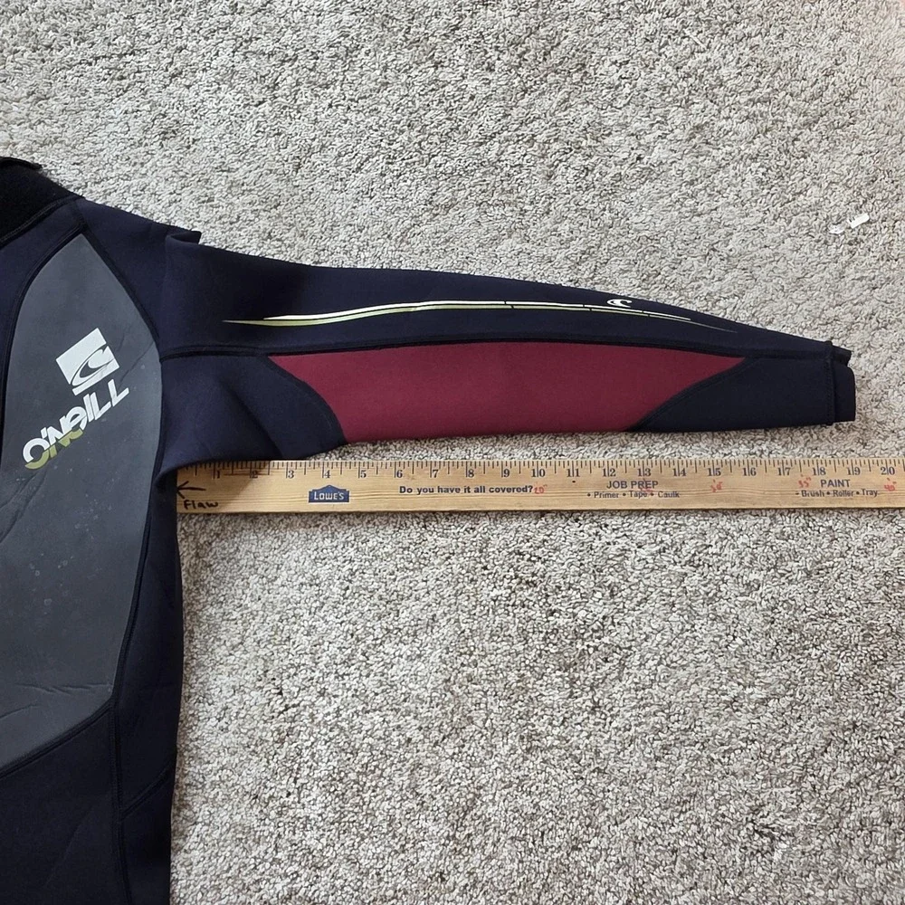 O'Neill Wetsuit Mens S Black Hammer 3/2 Chest Zip‎ Lined Neoprene Surfing